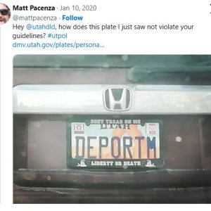 Mom of four has vanity plate for 15 years – DMV rules inappropriate and demands she surrender it